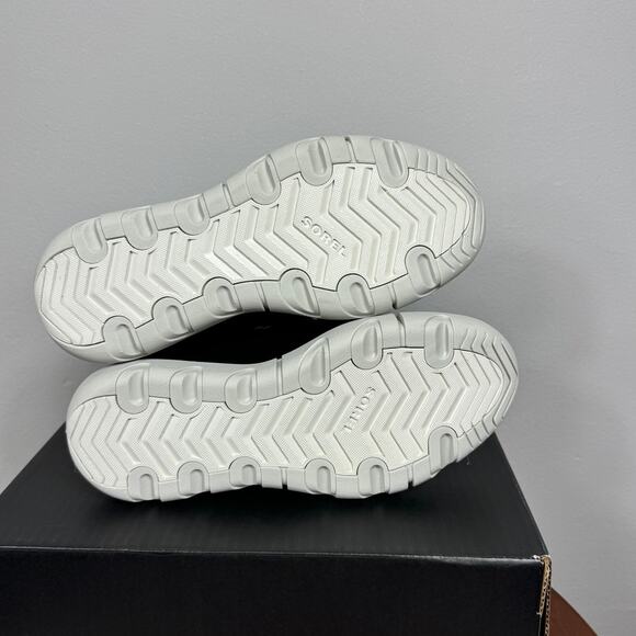 New Sorel Explorer Next Joan Cozy Boots in Black Suede/Faux Shearling Size 6.5 - Picture 7 of 8